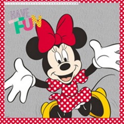 MI007C01 COLEÇÃO DISNEY   MINNIE FUNNY PAINEL DIGITAL  ( PAINEL  1,48 X 0,98   ALMOFADAS   0,49 X 0,49 )