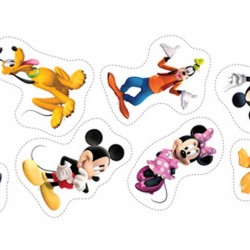 MK014C01 COLEÇÃO DISNEY   NANINHAS ALMOFADAS MICKEY E MINNIE   ( PAINEL  1,48 X 0,63 )RAPPORT