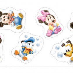 MK015C01 COLEÇÃO DISNEY   NANINHAS ALMOFADAS MICKEY E MINNIE BABY   ( PAINEL  1,48 X 0,63 )RAPPORT