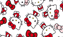 hk002c01 Coleção hello kitty lances fd branco