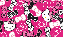 hk003c01 Coleção hello kitty lances fun fd pink