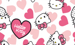 hk004c01 Coleção hello kitty hearts