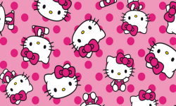 hk005c01 Coleção hello kitty dots